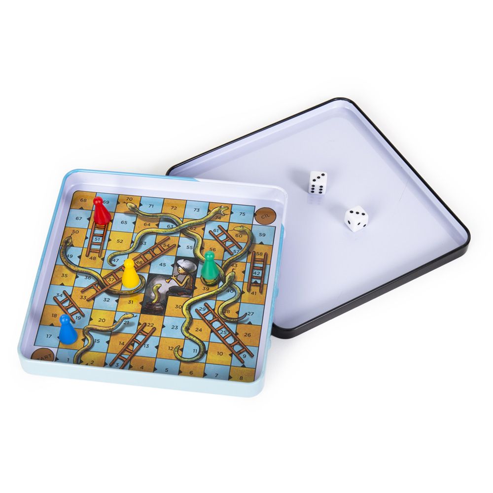 Joc magnetic, Albi, Serpi si scari