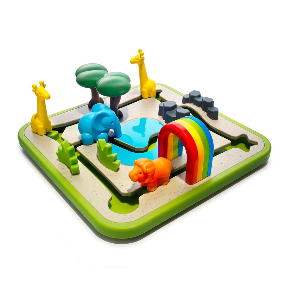 Joc de logica cu 60 de provocari, Smart Games, Safari Park Jr.