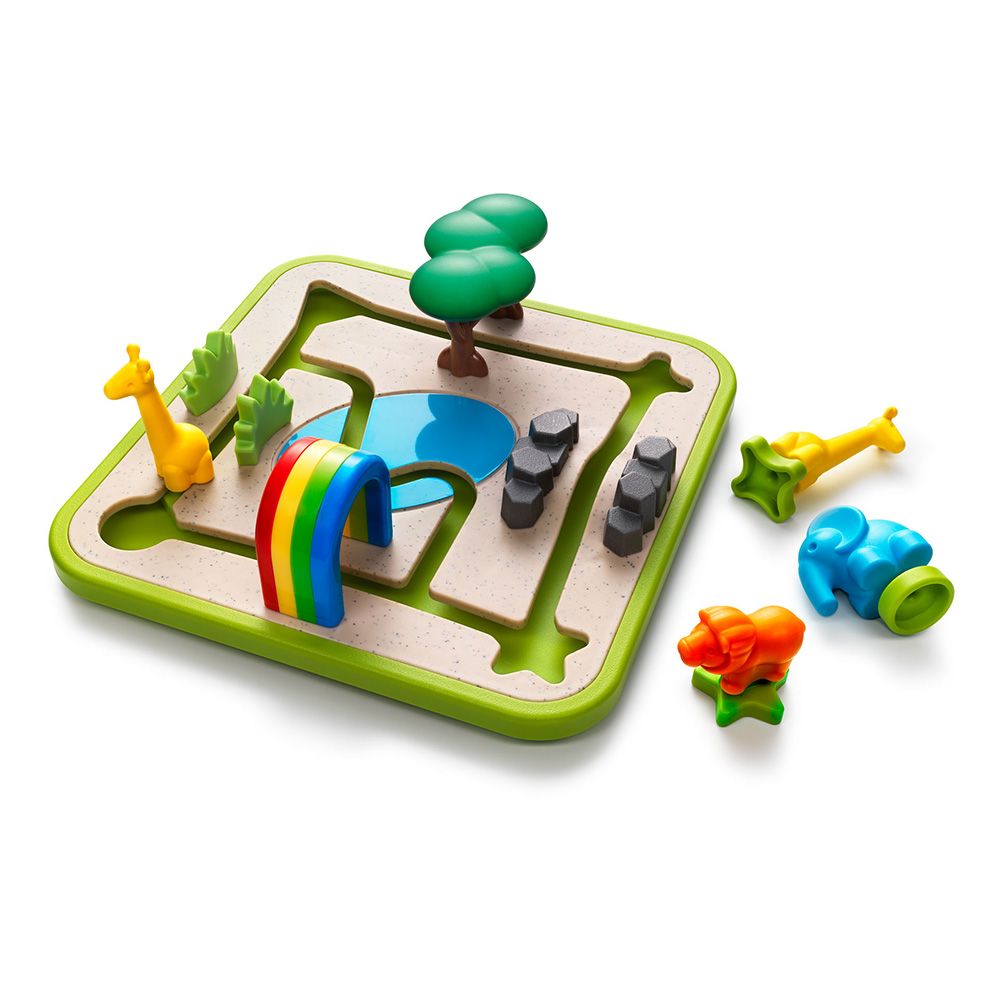 Joc de logica cu 60 de provocari, Smart Games, Safari Park Jr.