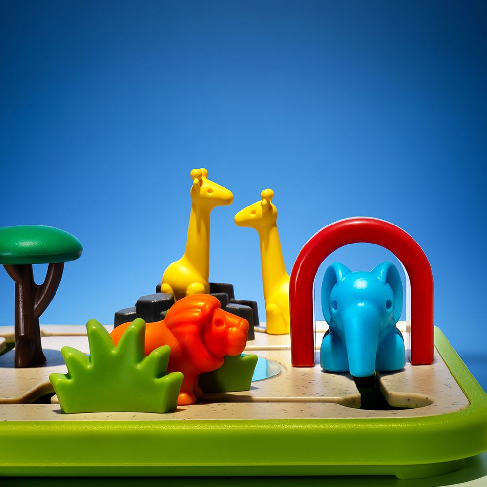 Joc de logica cu 60 de provocari, Smart Games, Safari Park Jr.