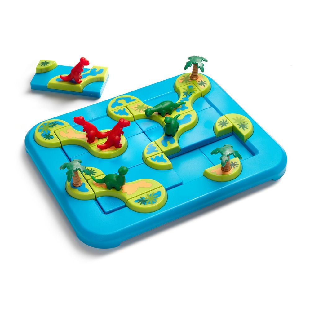 Joc de logica cu 80 de provocari, Smart Games, Dinosaurs Mystic Islands