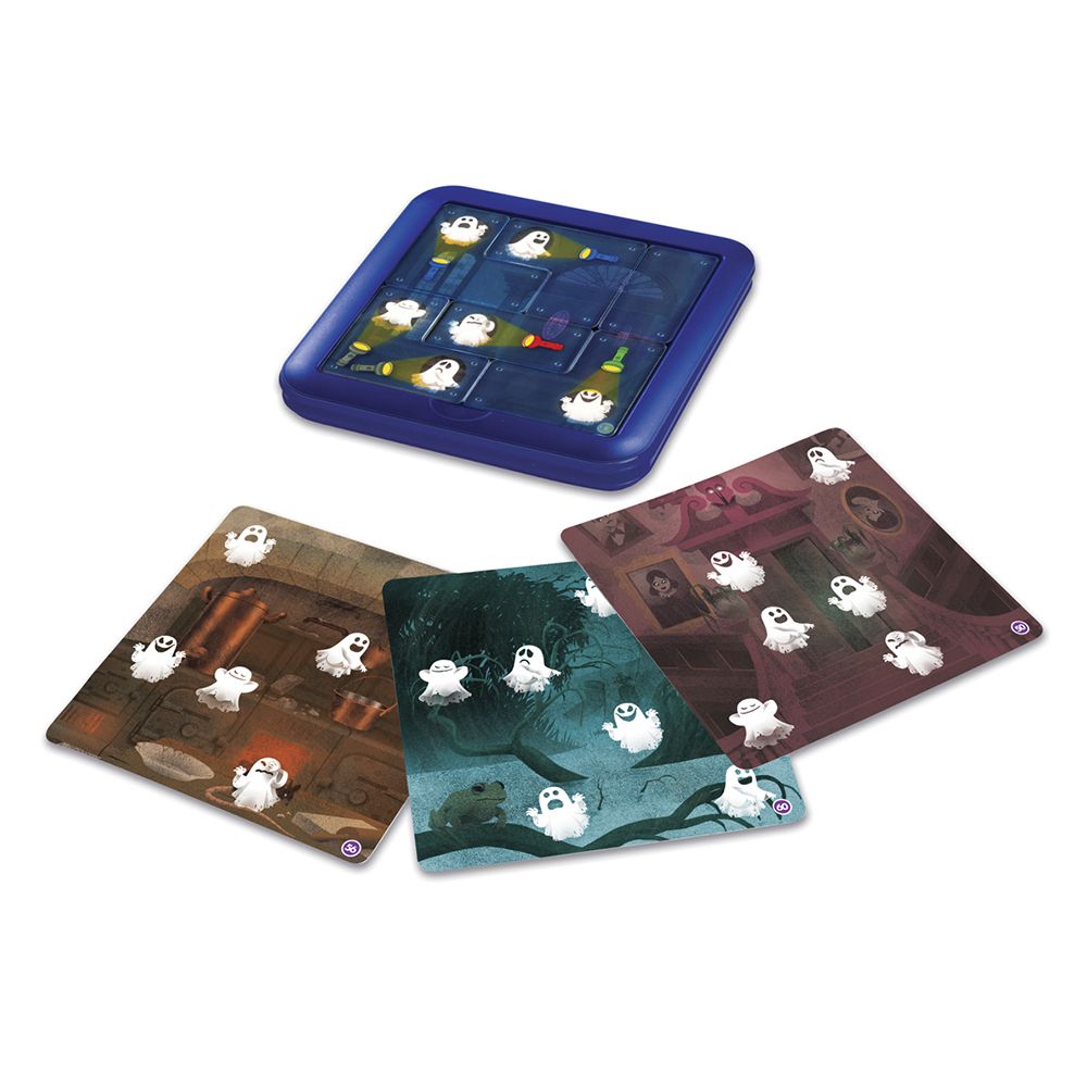 Joc de logica cu 60 de provocari, Smart Games, Ghost Hunters