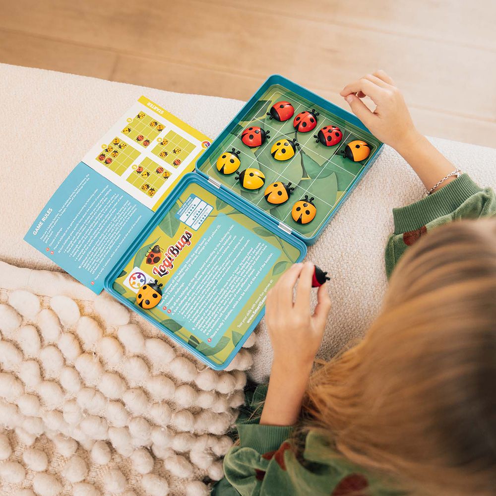 Joc de logica cu 48 de provocari, Smart Games, LogiBugs