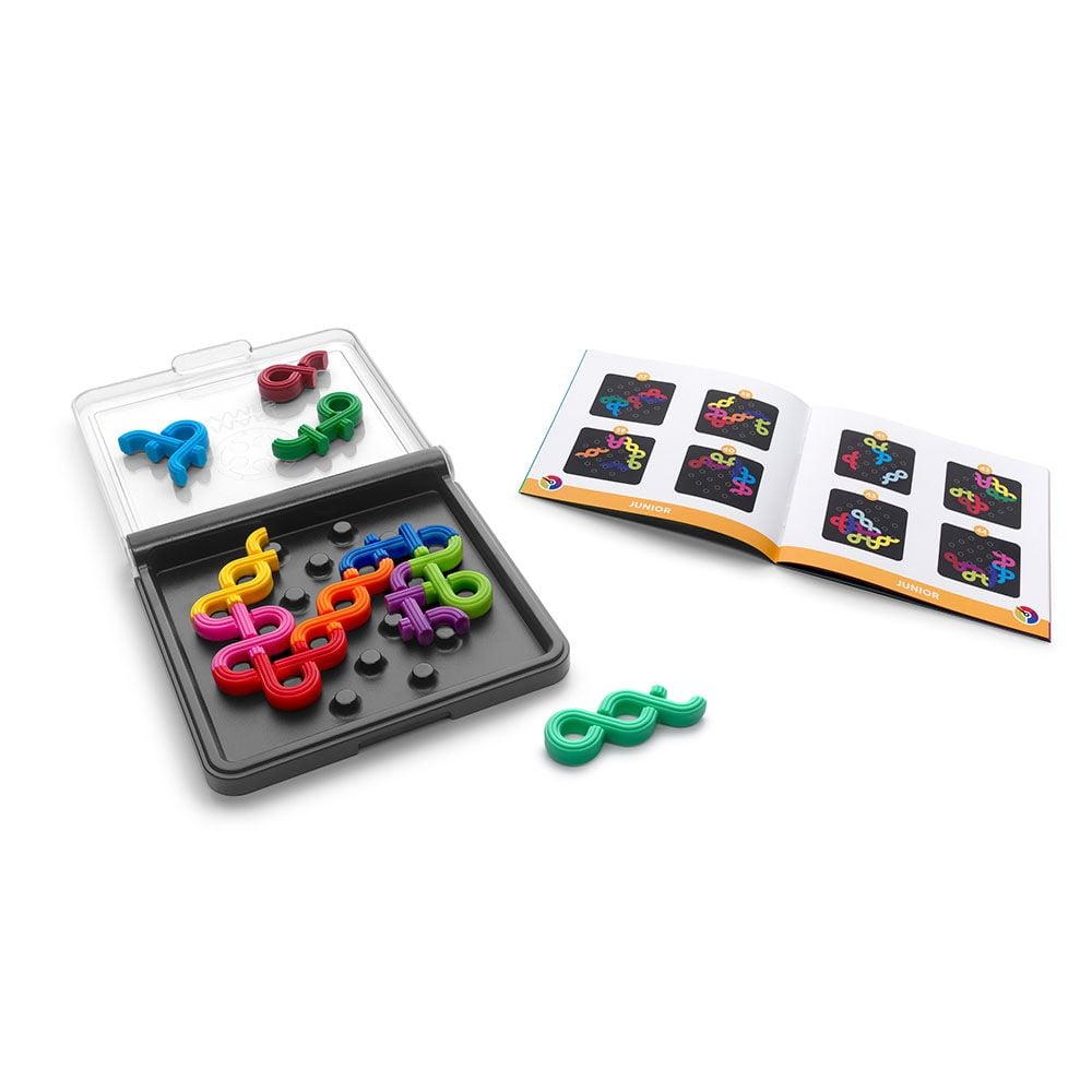 Joc de logica cu 120 de provocari, Smart Games, IQ Noodles