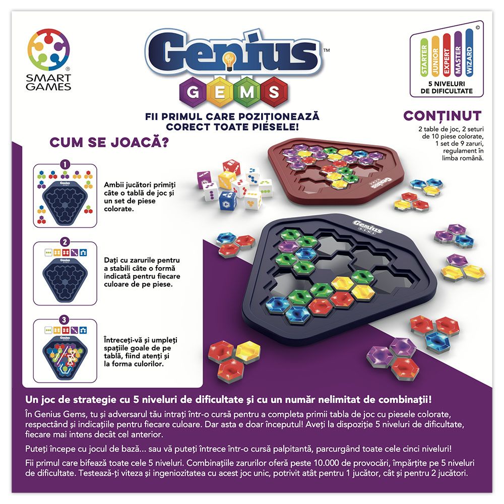 Joc de logica, Smart Games, Genius Gems