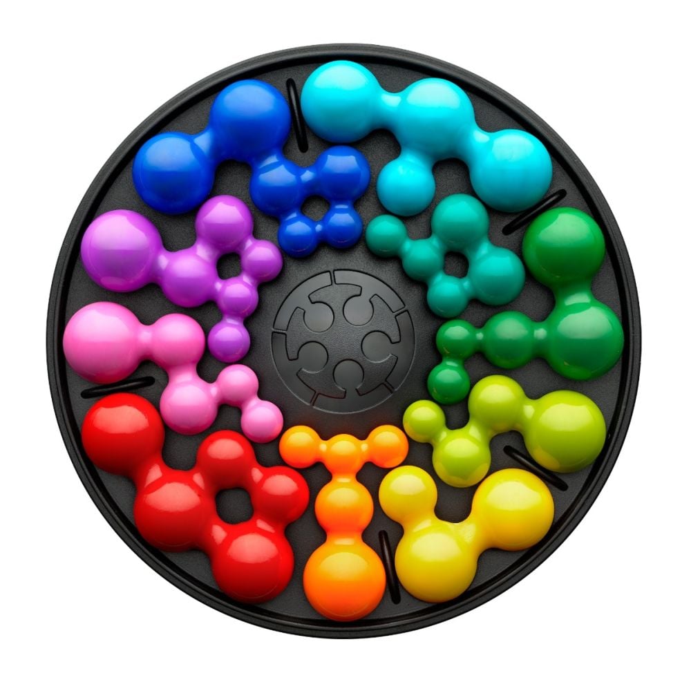 Joc de logica cu 120 de provocari, Smart Games, IQ Deluxe, Circle