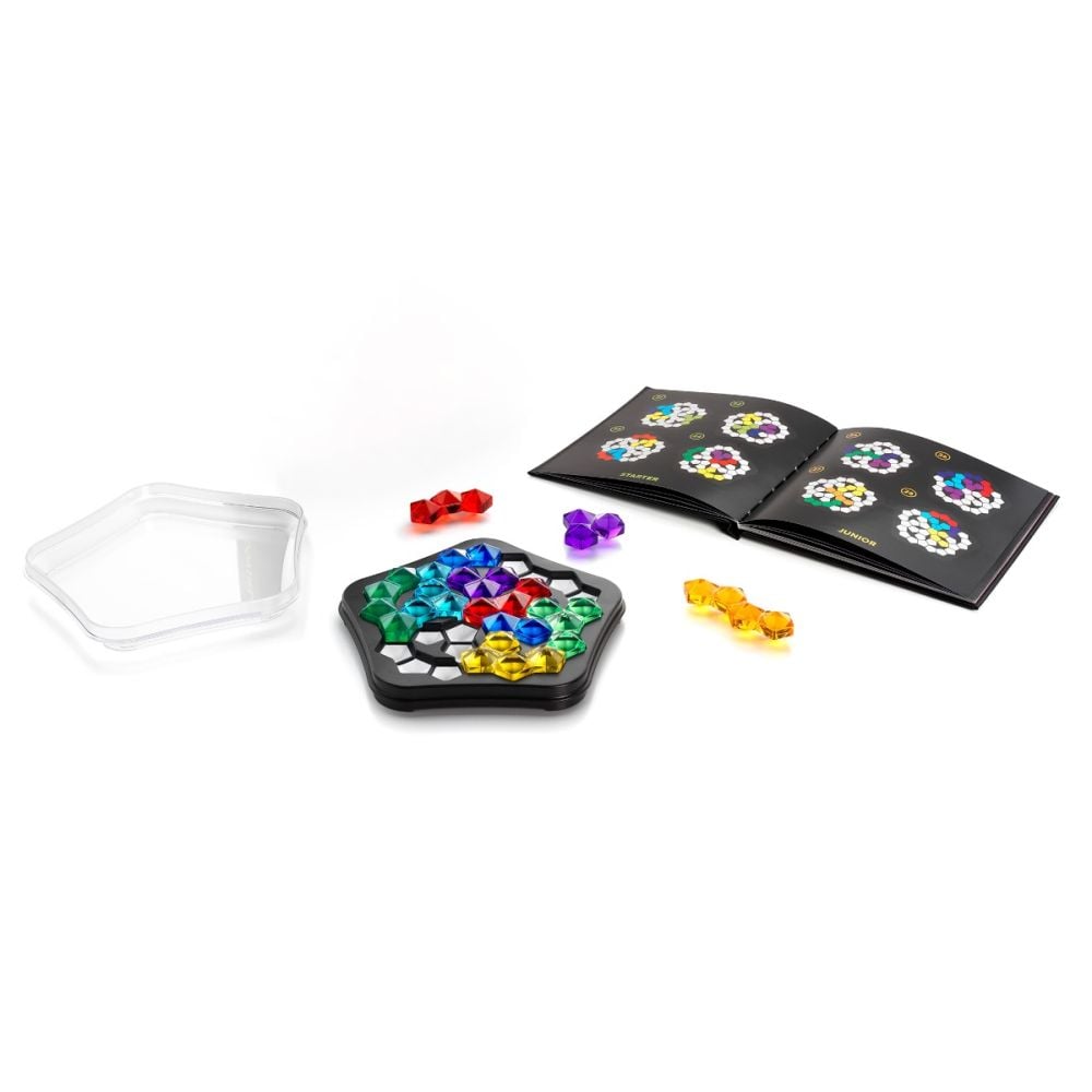 Joc de logica cu 120 de provocari, Smart Games, IQ Deluxe, Pentagon