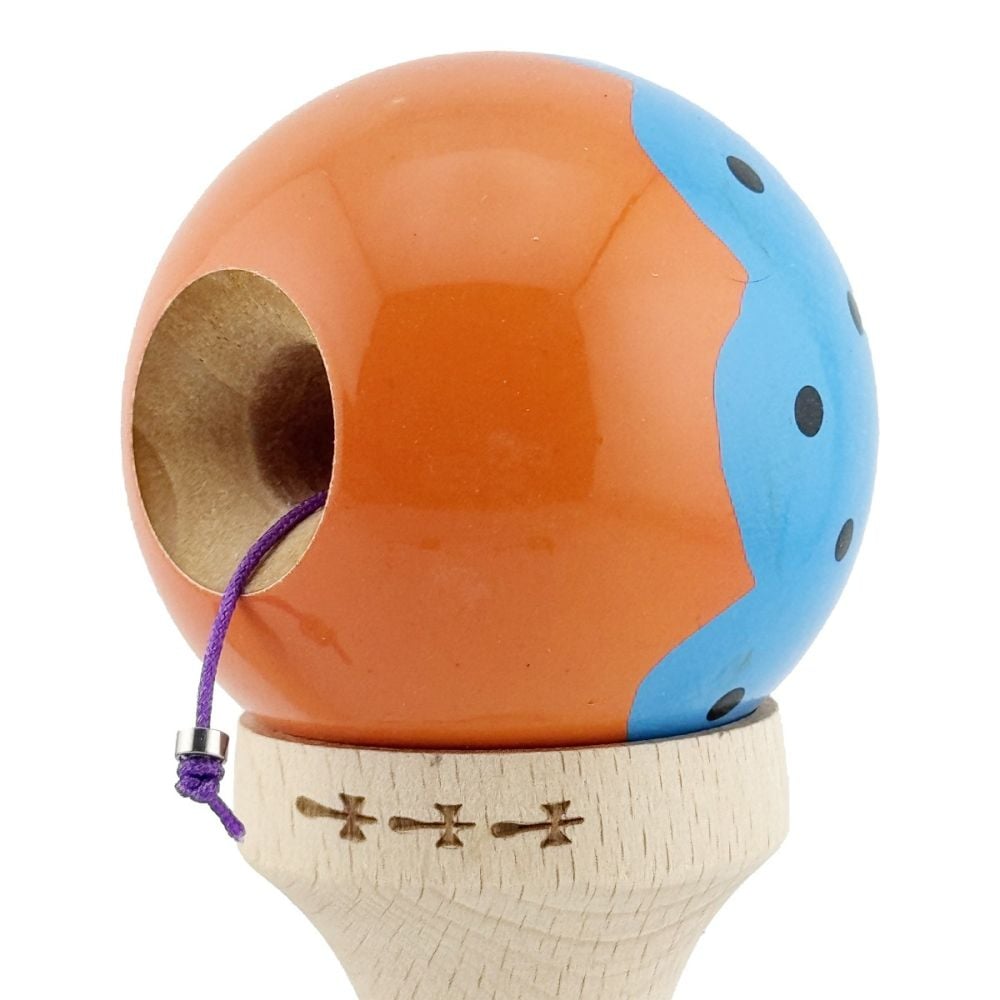 Jucarie de indemanare din lemn, Kendama X, Flippy, Big Cups V2