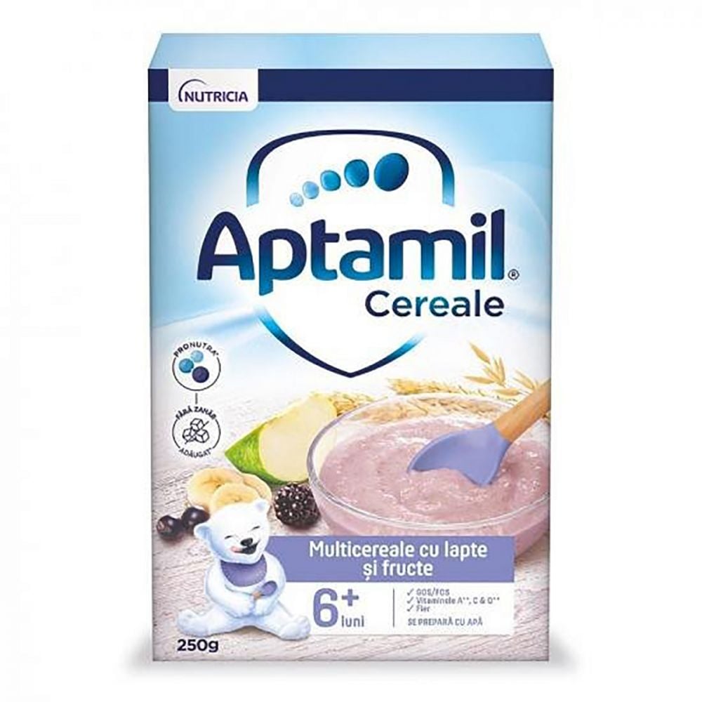 Cereale Cu Lapte Si Fructe Aptamil 225 G 6 Luni Noriel Cereale Cu Lapte Si Fructe Aptamil 225 G 6 Luni Noriel