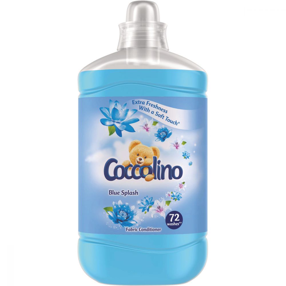 Balsam de rufe Coccolino Blue Splash, 72 spalari, 1.8 L