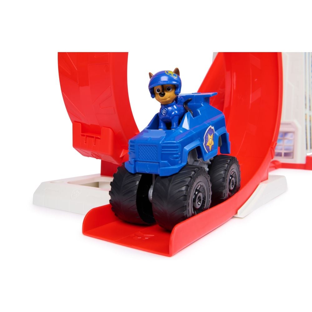 Set de joaca turn cu pista, Paw Patrol, Super Loop Tower HQ
