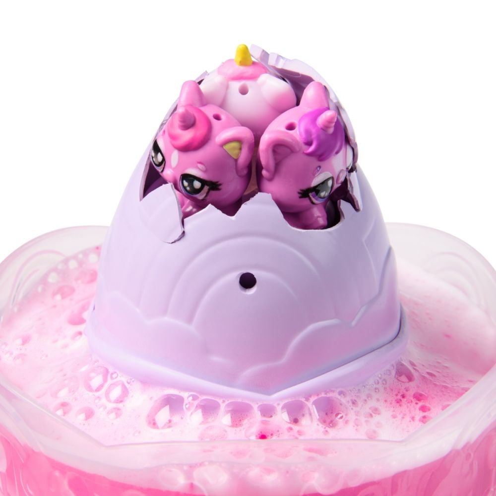 Set figurine surpriza in ou, Hatchimals, Fizzy Color Surprise, 6069778
