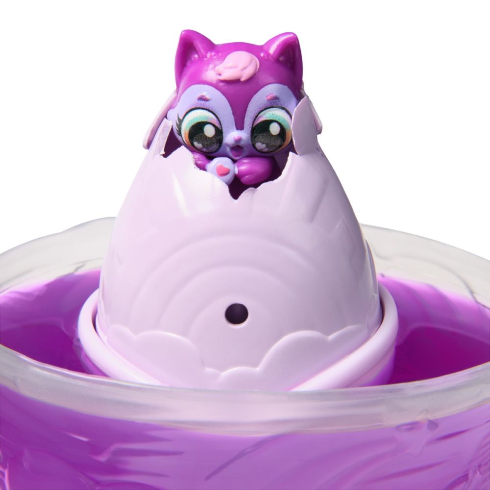 Figurina surpriza in ou, Hatchimals Alive, Rainbow Splash, 6069900
