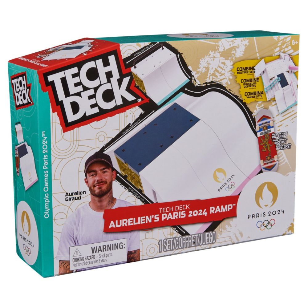 Set de joaca, Tech Deck, Olympic Park Paris 2024, Aurelien Giraud, 20147131