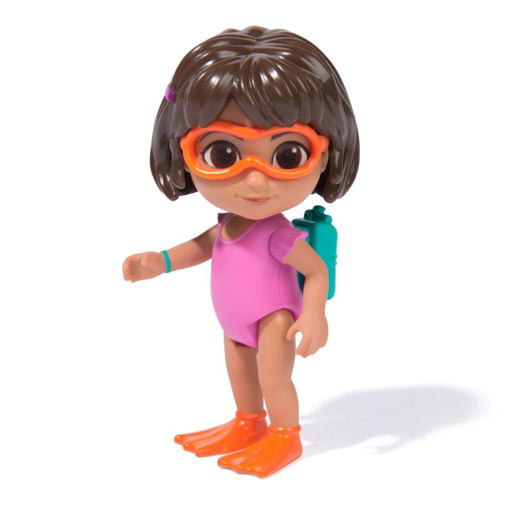 Set de joaca cu figurine, Dora Exploratoarea, Splash Adventure
