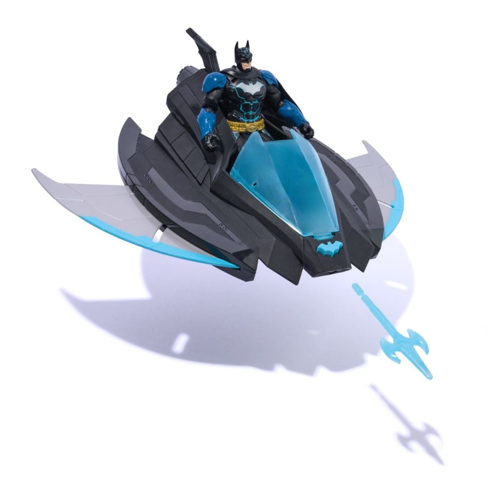 Figurina cu vehicul Batman, Ninja Strike, Katana Blade Batwing, 6074110