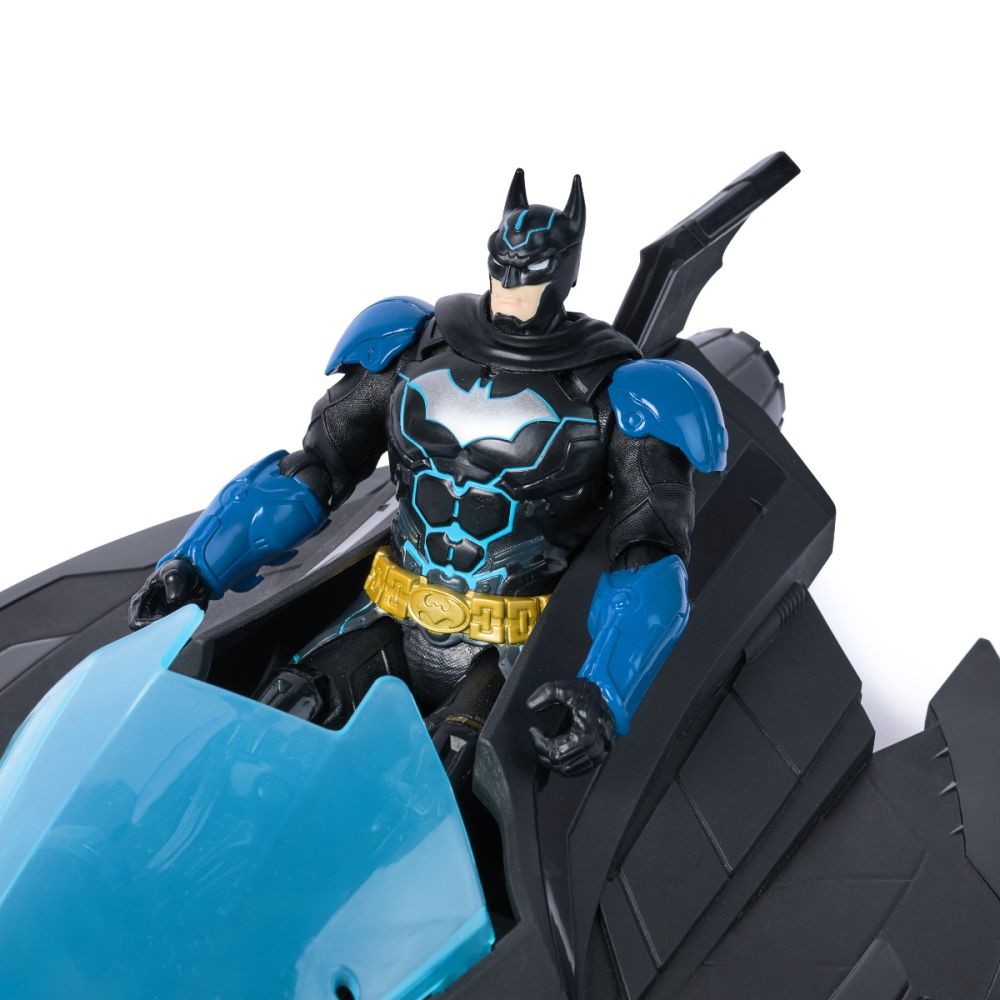 Figurina cu vehicul Batman, Ninja Strike, Katana Blade Batwing, 6074110