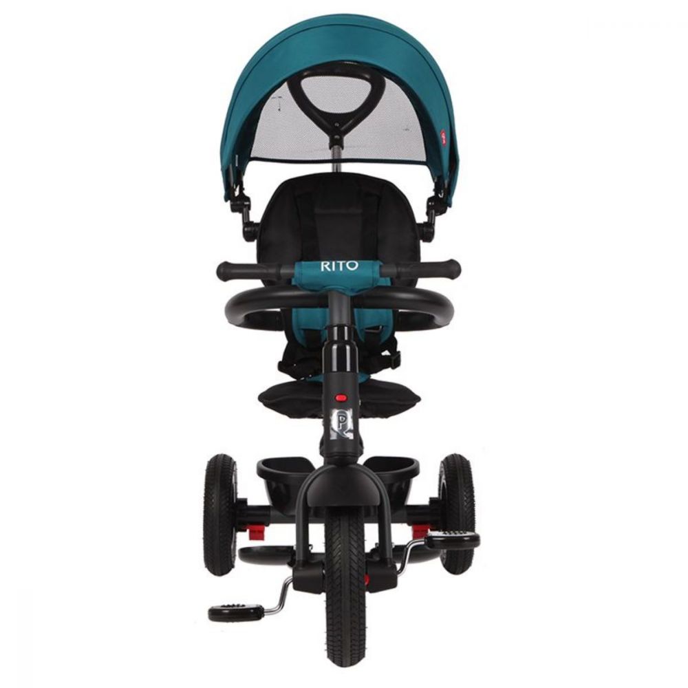 Tricicleta Qplay, DHS Baby Coccolle, Rito Rubber, Albastru