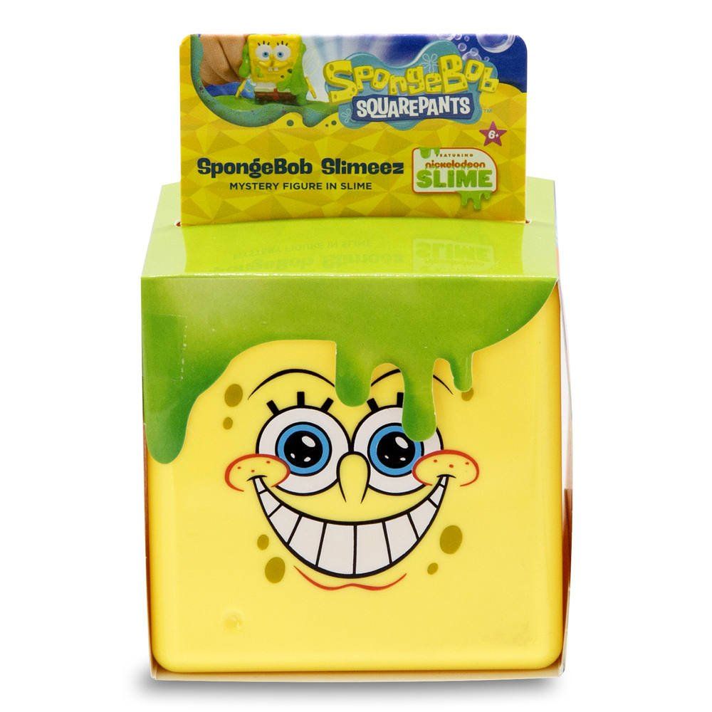 Cub cu figurina surpriza SpongeBob si Slime