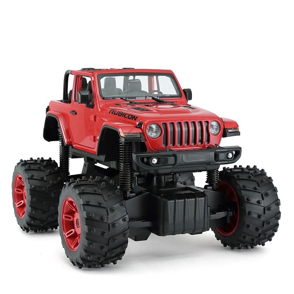 Masinuta cu telecomanda, Rastar, Jeep Wrangler, 1:14, Rosu