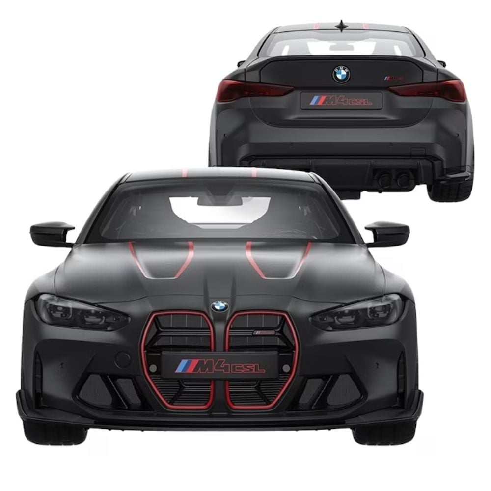 Masinuta cu telecomanda, Rastar, BMW M4 CSL, 1:16, Negru