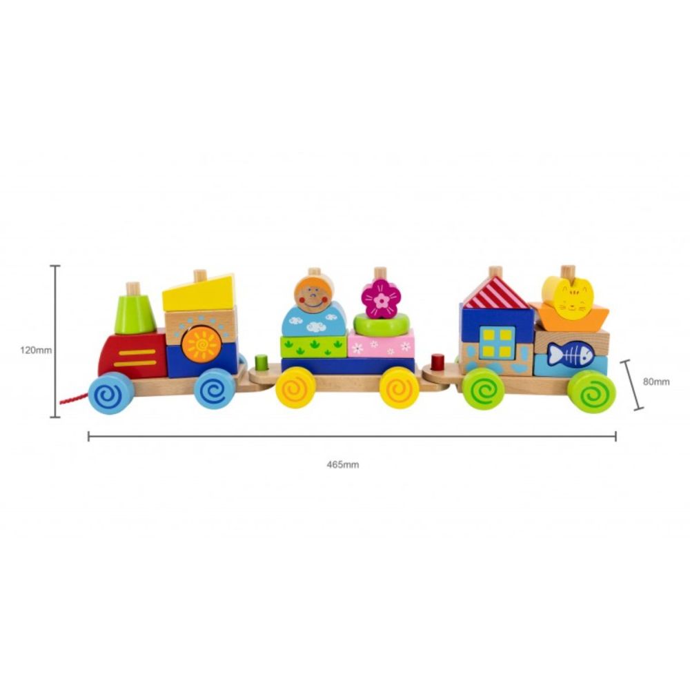 Trenulet modular colorat, Viga