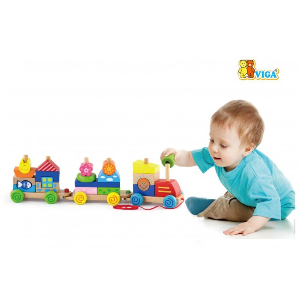 Trenulet modular colorat, Viga