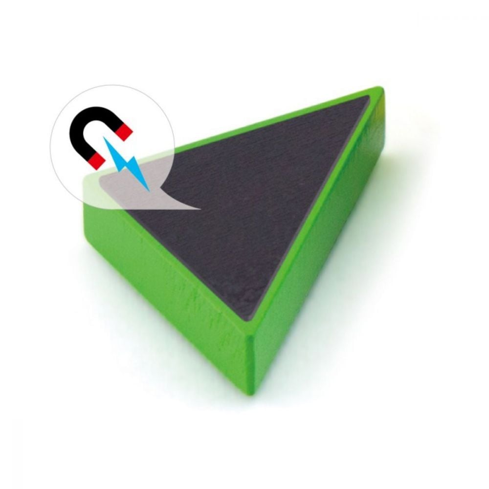 Joc tangram magnetic, Viga, cu 35 piese