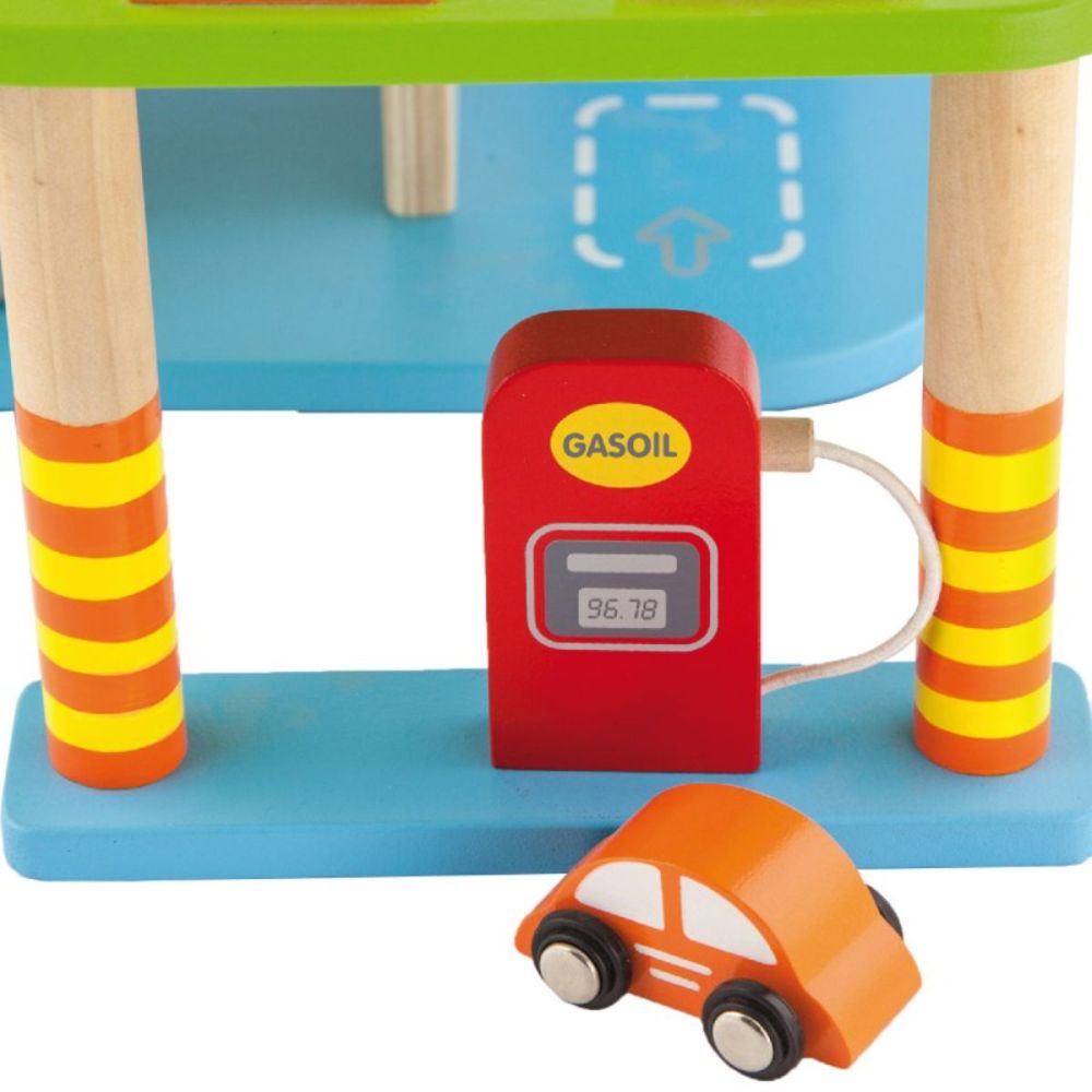 Set statie de benzina cu parcare lift si heliport, Viga