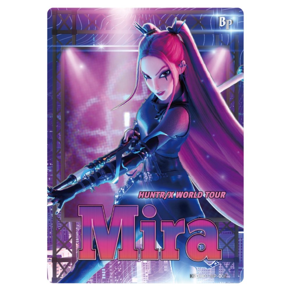 Set 8 cartonase colectibile, K-Pop Demon Hunters, Energy Edition, Seria 1