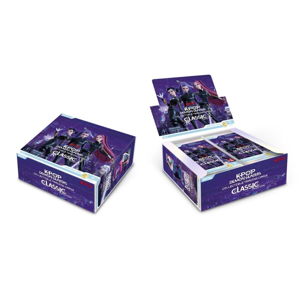 Set 5 cartonase colectibile, K-Pop Demon Hunters, Classic Edition, Seria 1