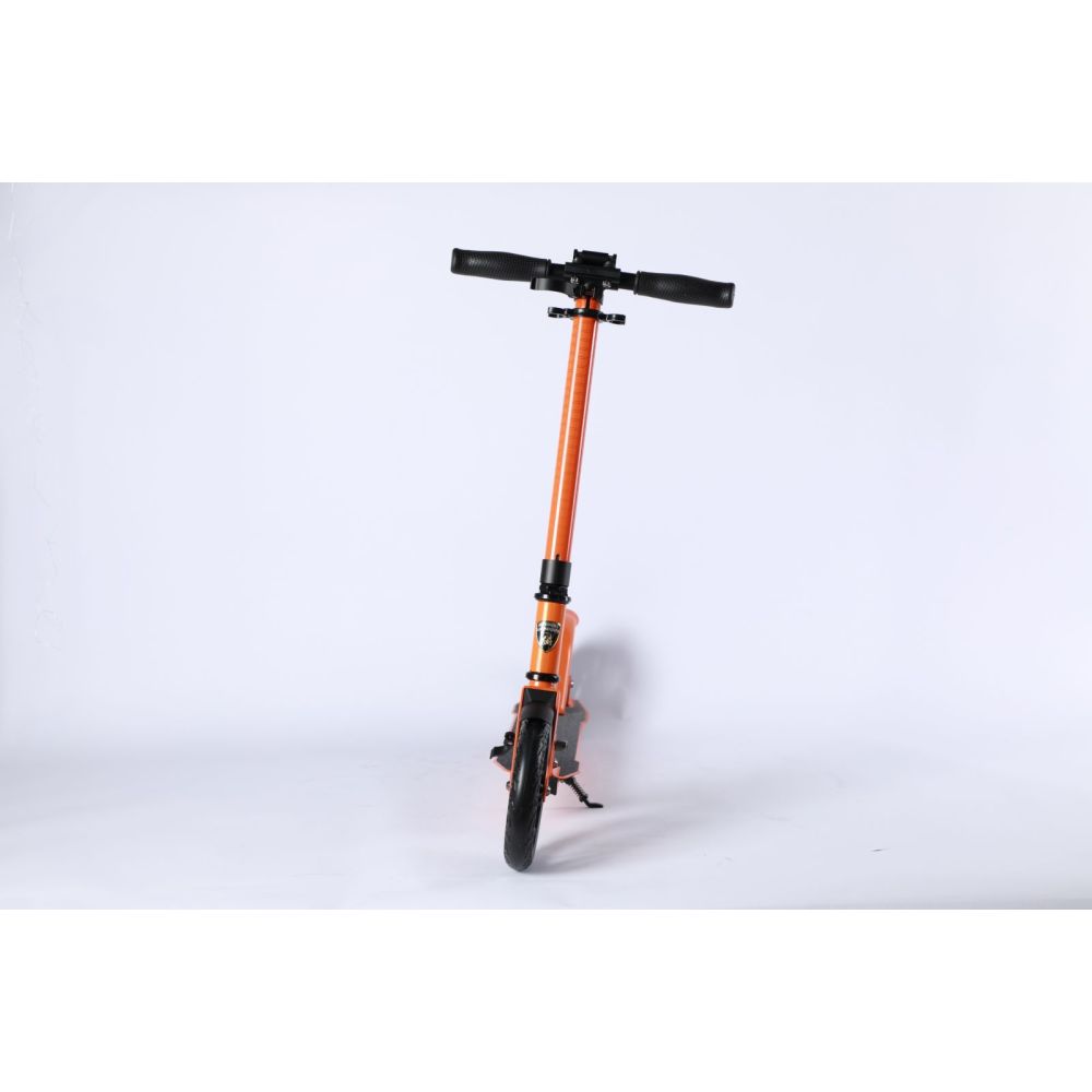 Trotineta cu 2 roti pentru adulti, Mesuca, Lamborghini, cadru aluminiu, Portocaliu
