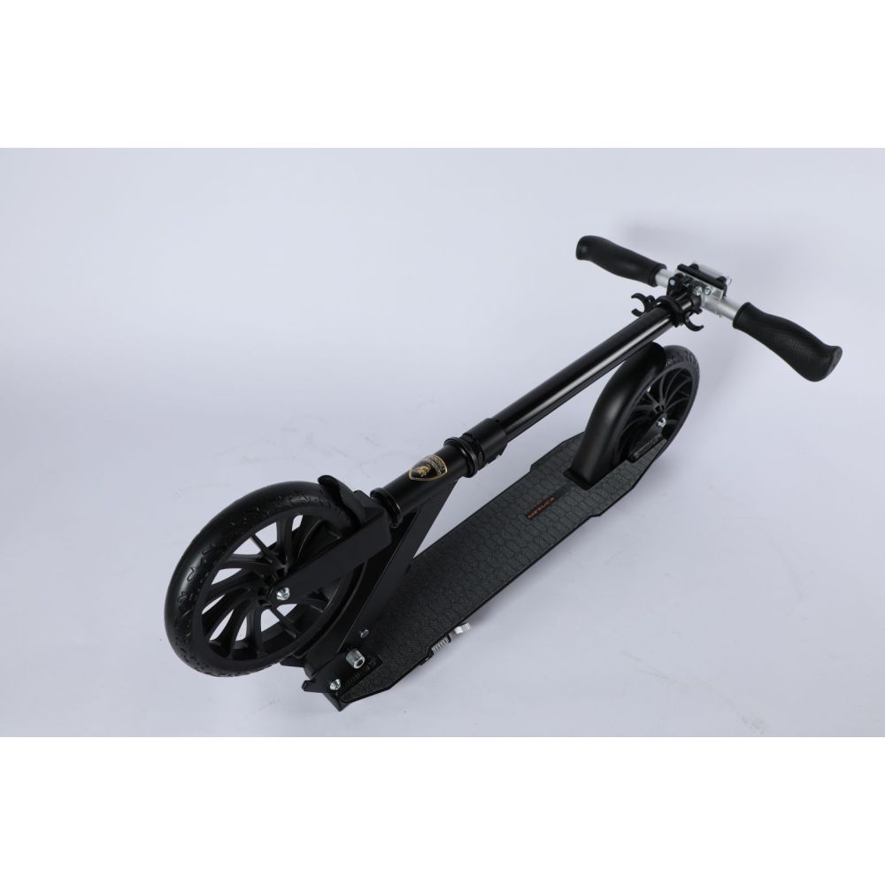 Trotineta cu 2 roti pentru adulti, Mesuca, Lamborghini, cadru aluminiu, Negru