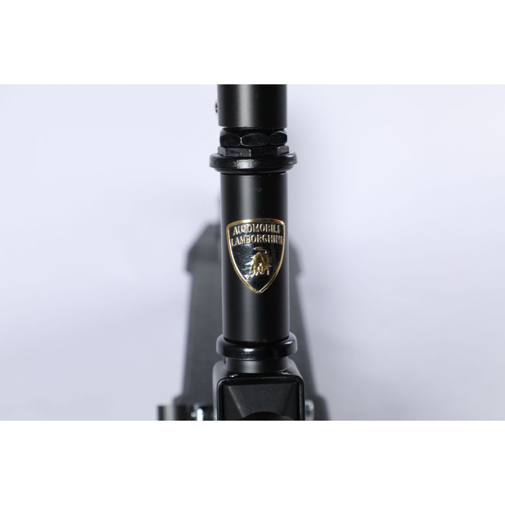 Trotineta cu 2 roti pentru adulti, Mesuca, Lamborghini, cadru aluminiu, Negru