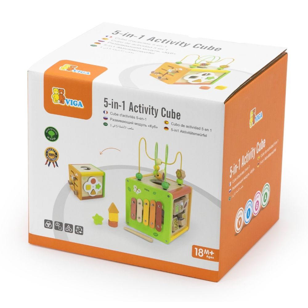 Cub cu activitati 5 in 1, Viga