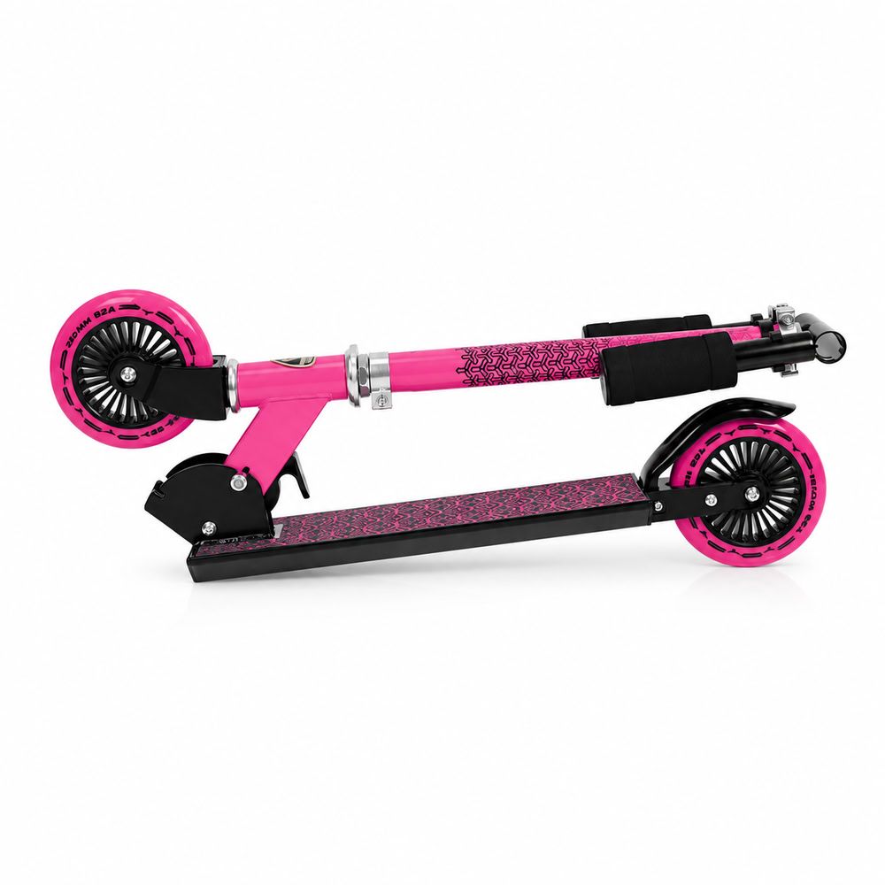 Trotineta pliabila cu ghidon reglabil, Kick'n Roll, Lamborghini L6 120, Roz