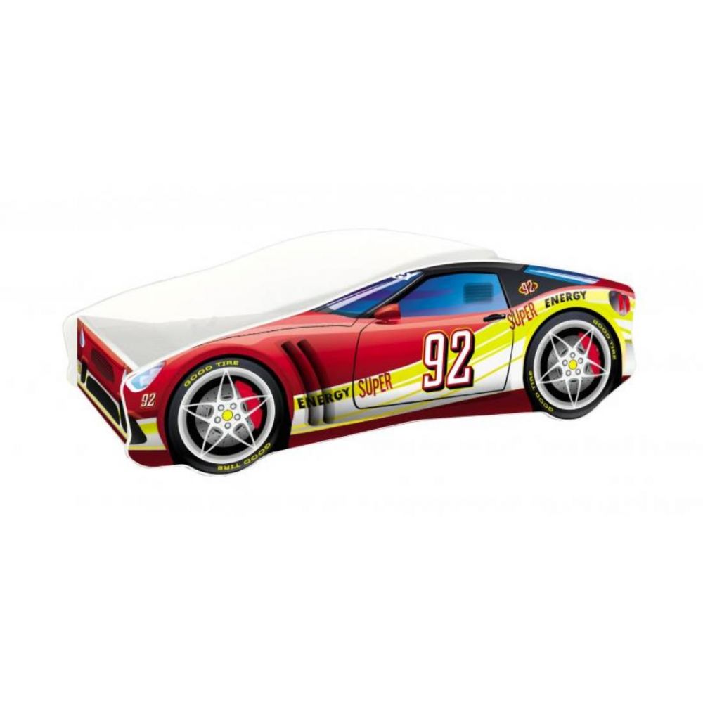 Pat Tineret MyKids Race Car 05 Red, Somiera 160x80 cm
