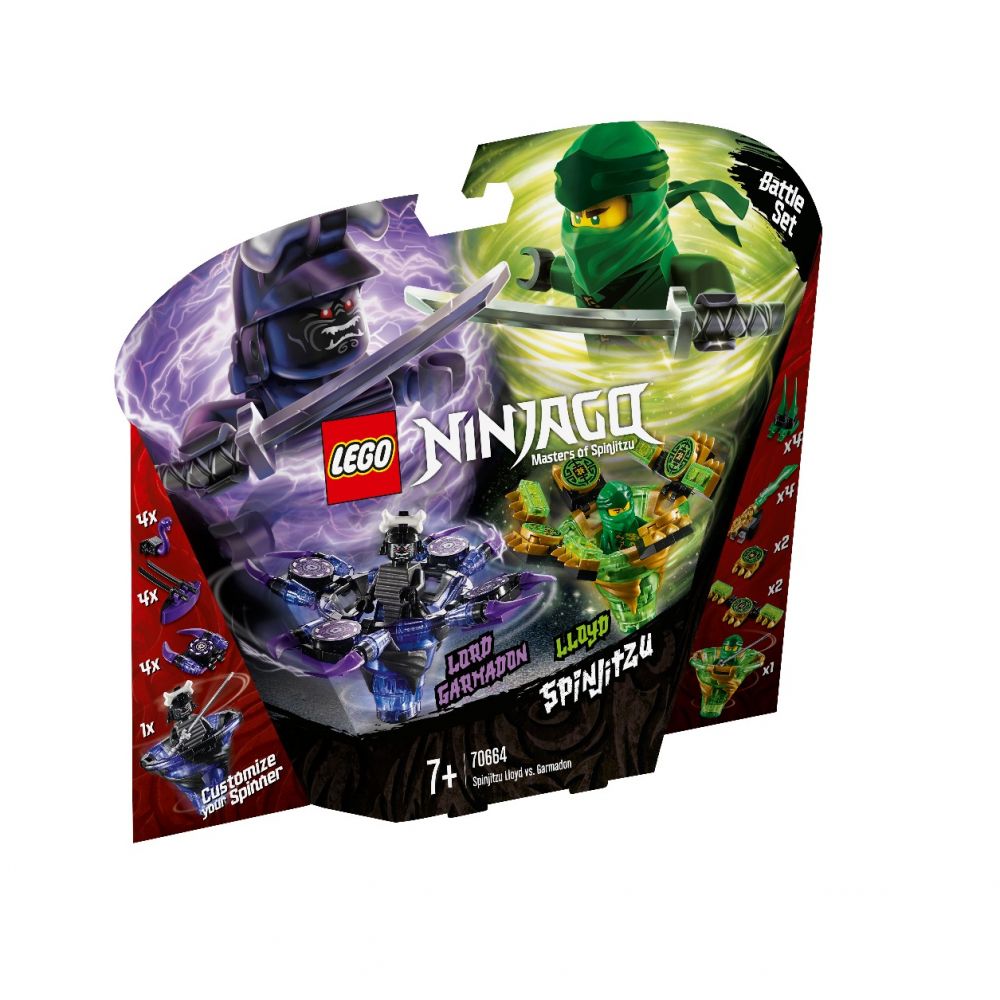 LEGO® Ninjago - Spinjitzu Lloyd contra Garmadon (70664)