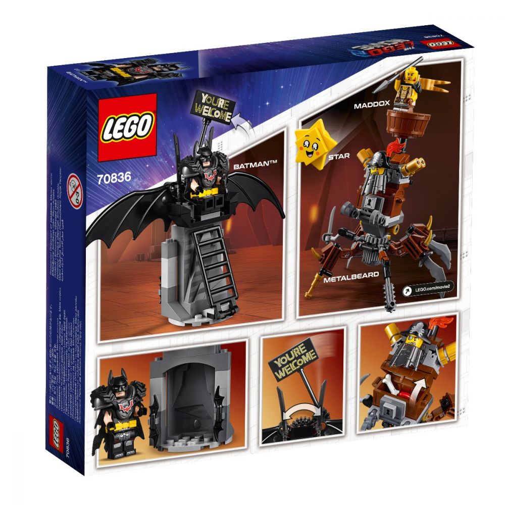 LEGO® Movie - Batman™ si Barba metalica (70836) | Noriel