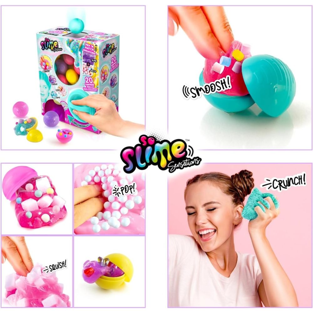 Set de joaca creativ, So Slime Sensations, ASMR Surprise Box