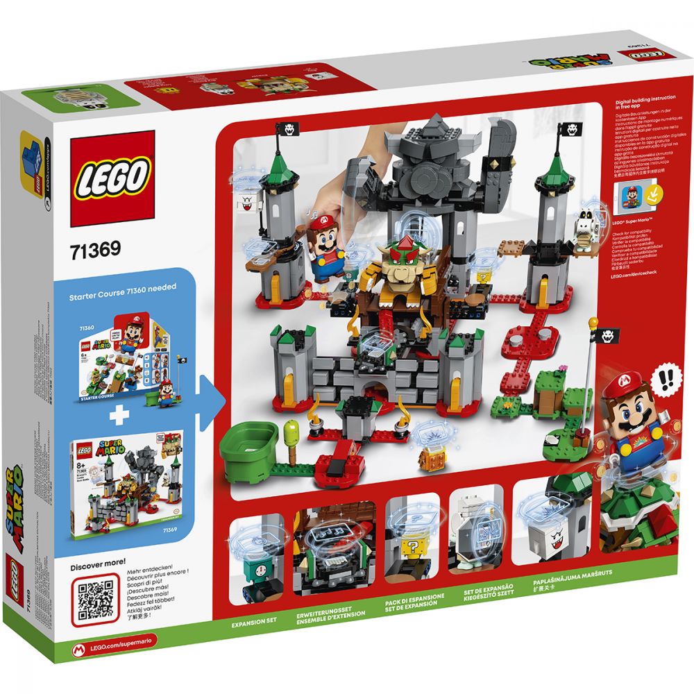 LEGO® Super Mario - Set de extindere Batalia de la Castelul lui Bowser (71369)