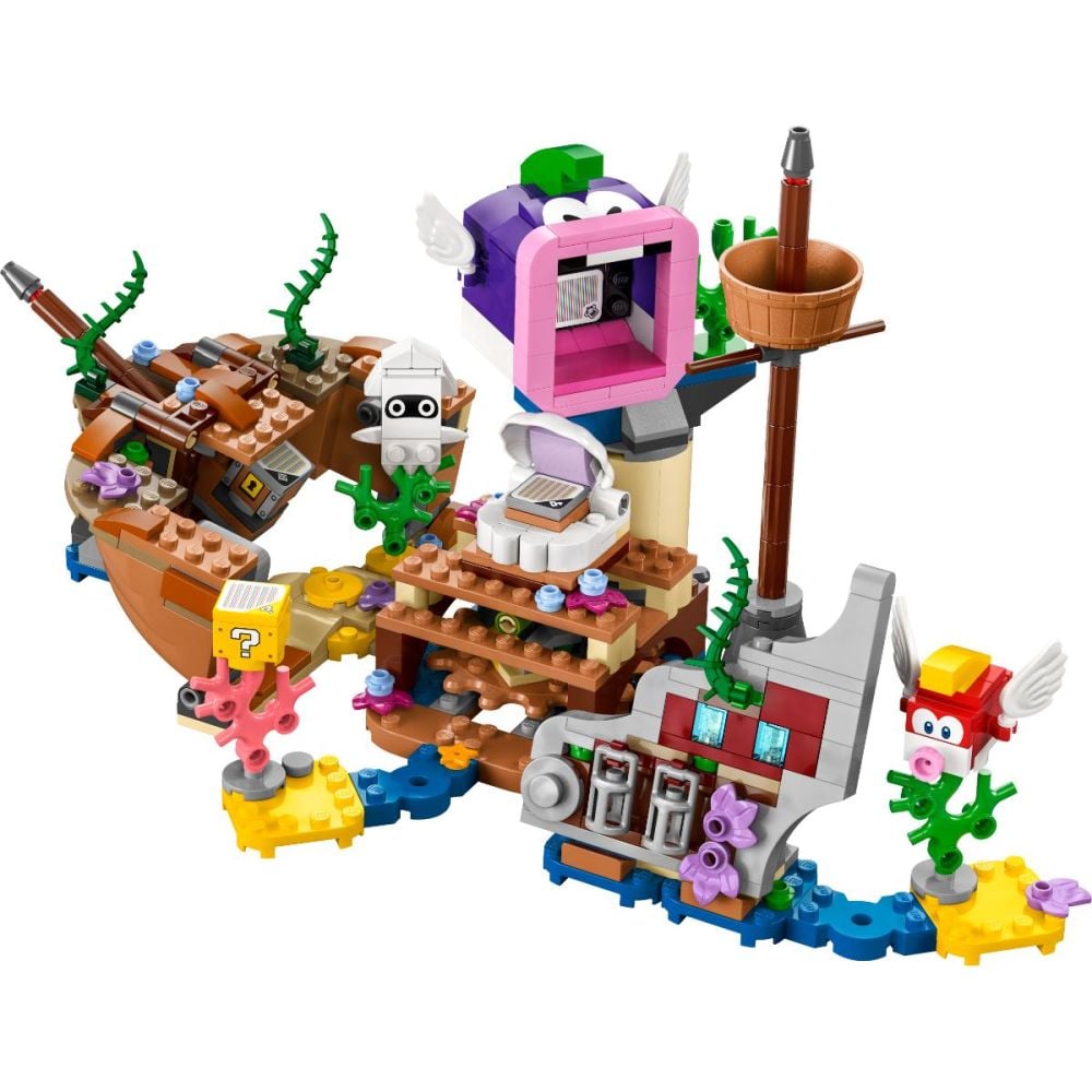 LEGO® Super Mario - Set de extindere aventura lui Dorrie la epava scufundata (71432)