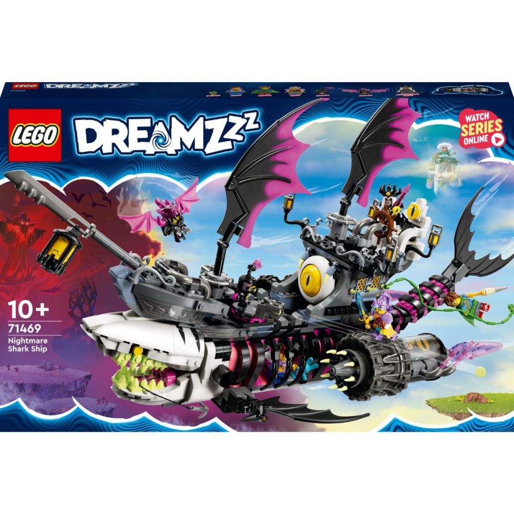 LEGO® DREAMZzz - Corabie-rechin de cosmar (71469)
