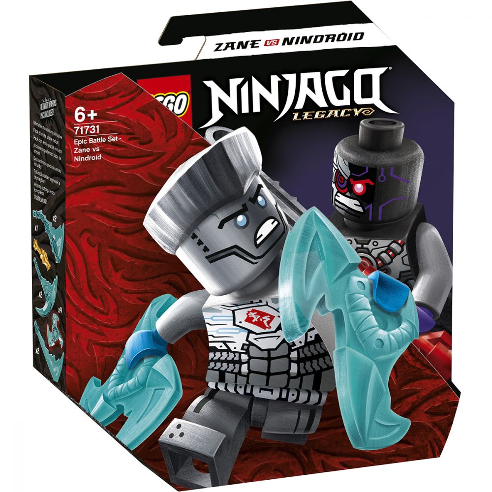 LEGO® Ninjago® - Set de lupta epica - Zane contra Nindroi (71731)