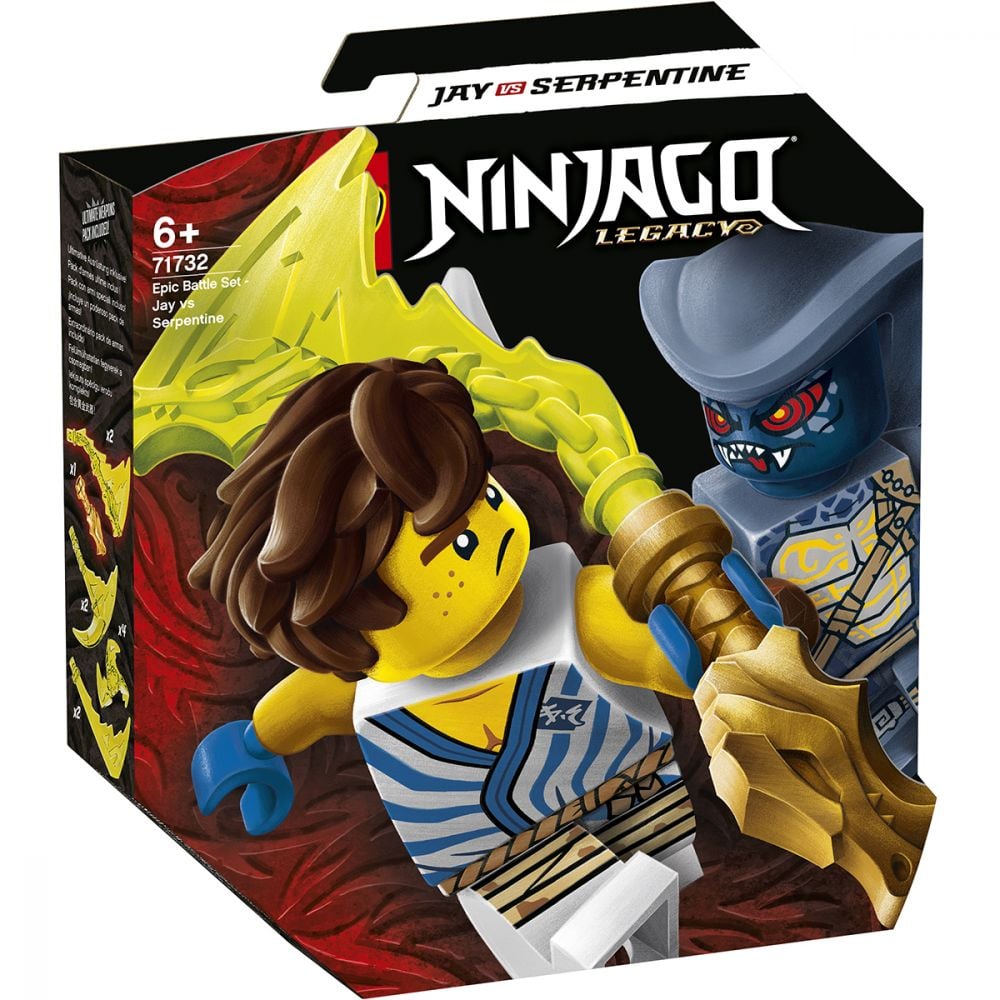 LEGO® Ninjago® - Set de lupta epica - Jay contra Serpenti (71732)