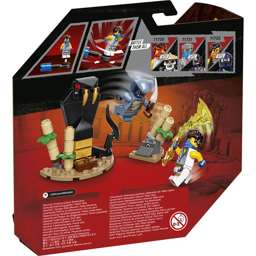 LEGO® Ninjago® - Set de lupta epica - Jay contra Serpenti (71732)