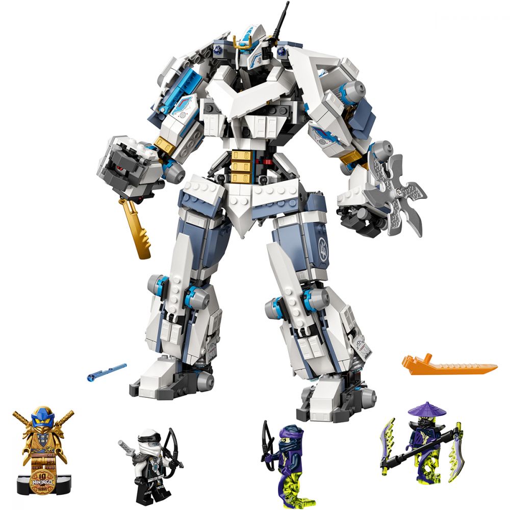 LEGO® Ninjago® - Lupta cu robotul de titan a lui Zane (71738)