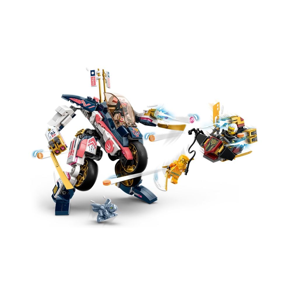 LEGO® Ninjago - Motocicleta de viteza robot transformator a Sorei (71792)