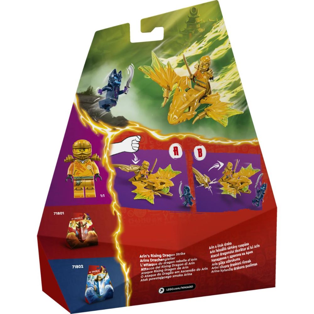 LEGO® Ninjago - Atacul dragonului zburator al lui Arin (71803)
