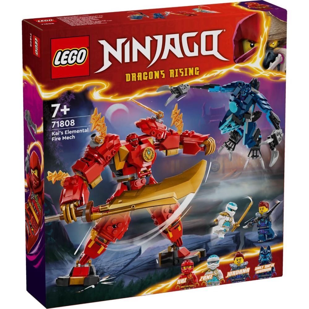 LEGO® Ninjago - Robotul stihie de foc al lui Kai (71808)